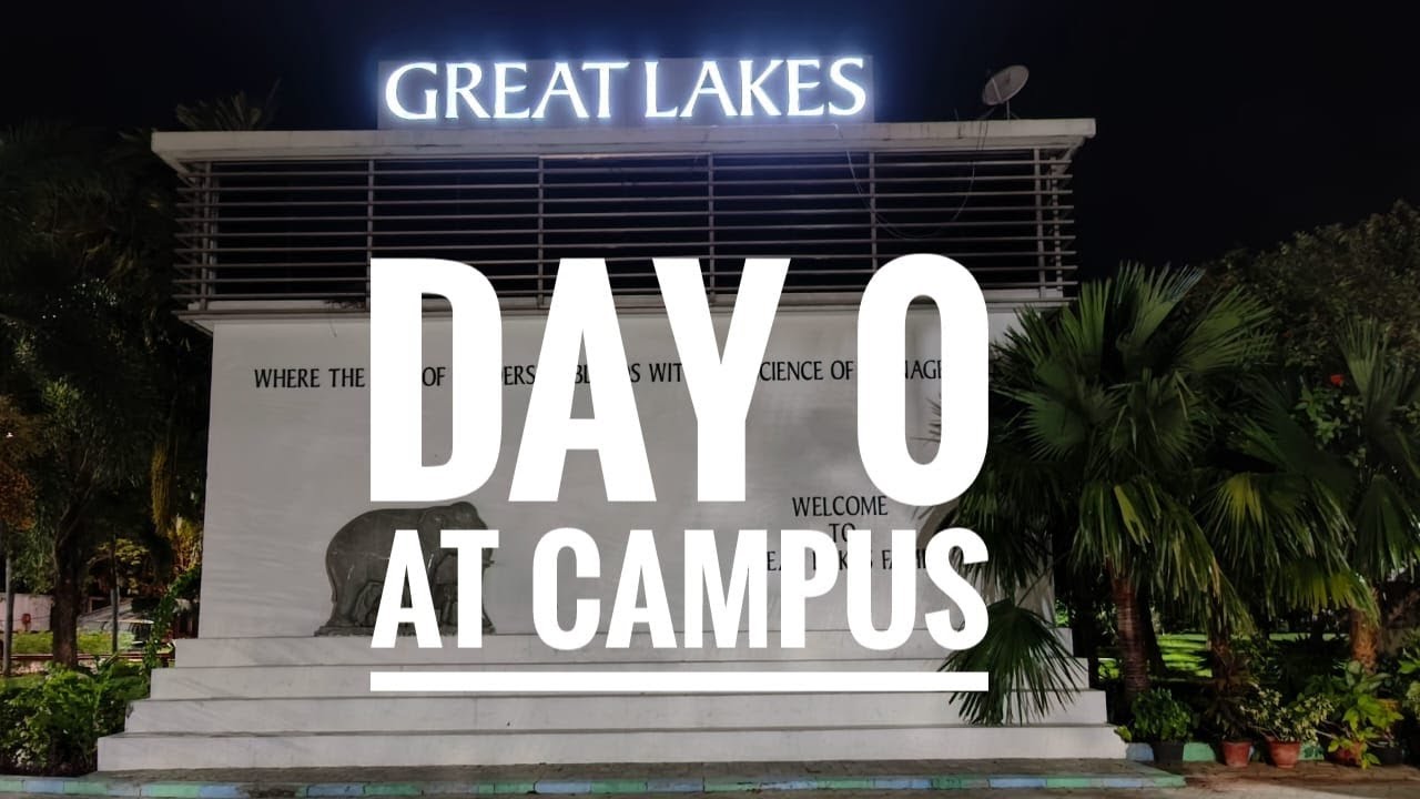 First day at Campus. GLIM Chennai PGPM '23