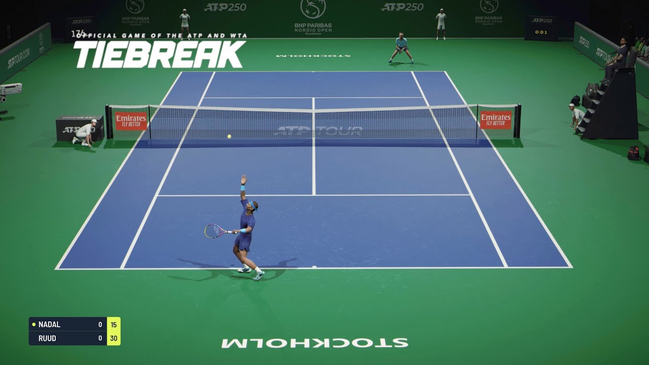 TIEBREAK - Rafael Nadal Vs Casper Ruud I Stockholm Arena (PS5)