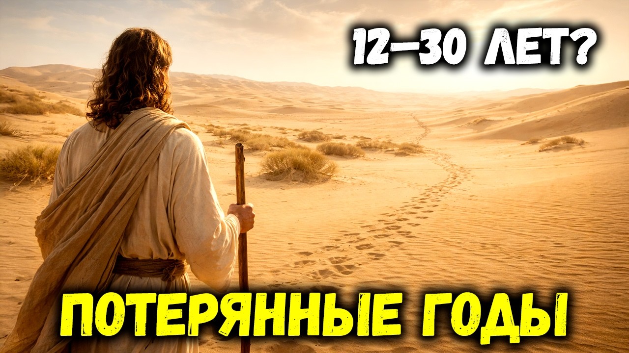 Что делал Иисус между 12 и 30 годами? «Утраченные годы»