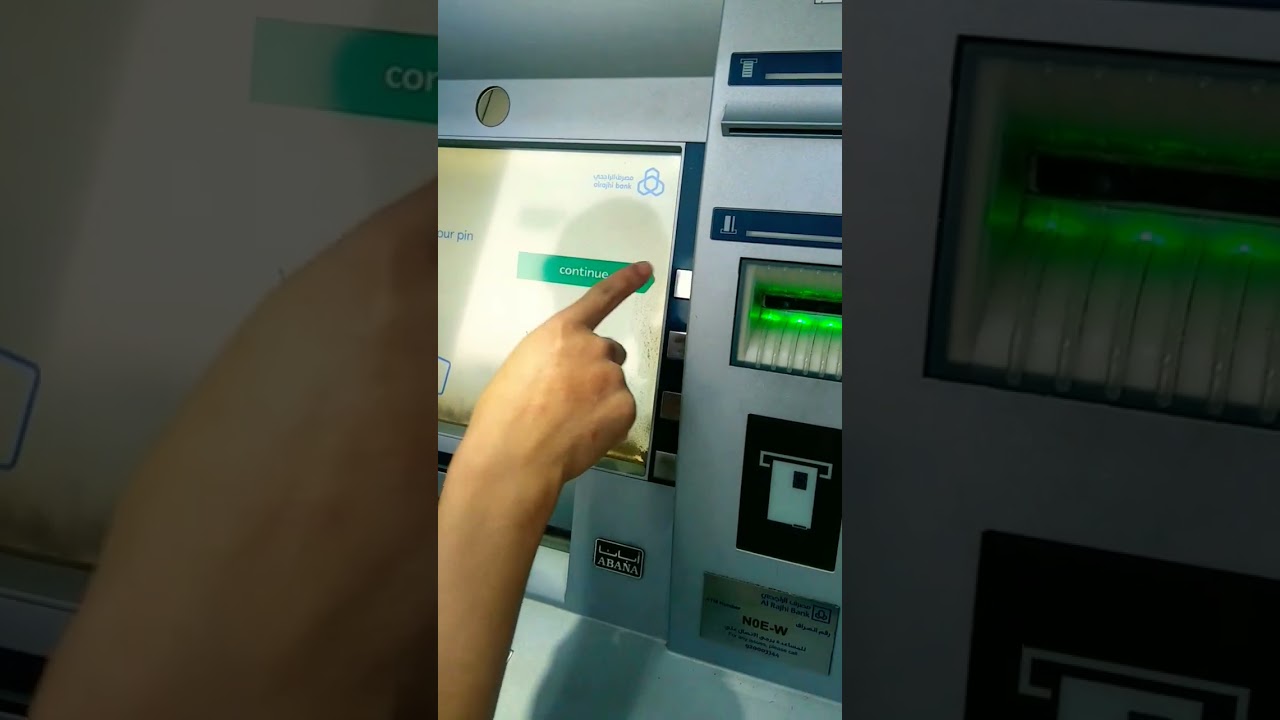 Cara Menarik Uang Di ATM Al-Rajhi Arab Saudi #madinah #atm #alrajhibank #arab #alrajhi #tutorial