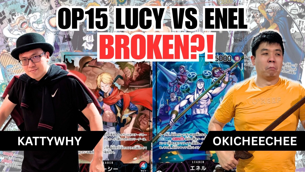 Purple Enel Might Be BROKEN?! OP15 Lucy VS Enel Gameplay