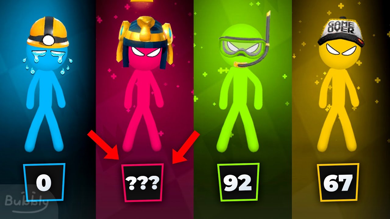 🤯 How is it possible ? - Stickman Party MINIGAMES Gameplay