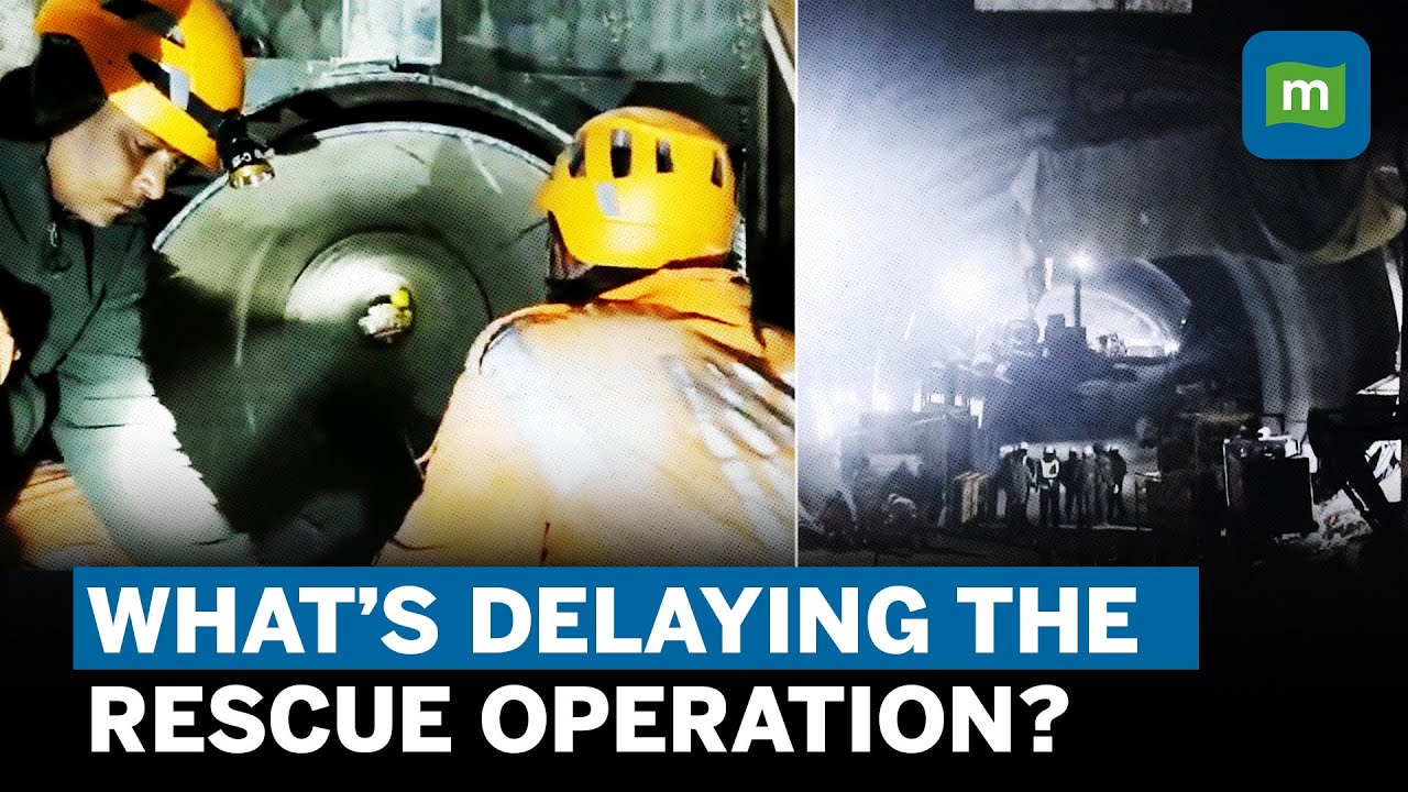 Uttarakhand Tunnel Collapse: NDRF Shows How Workers Will Be Brought Out, Snag Delays Ops