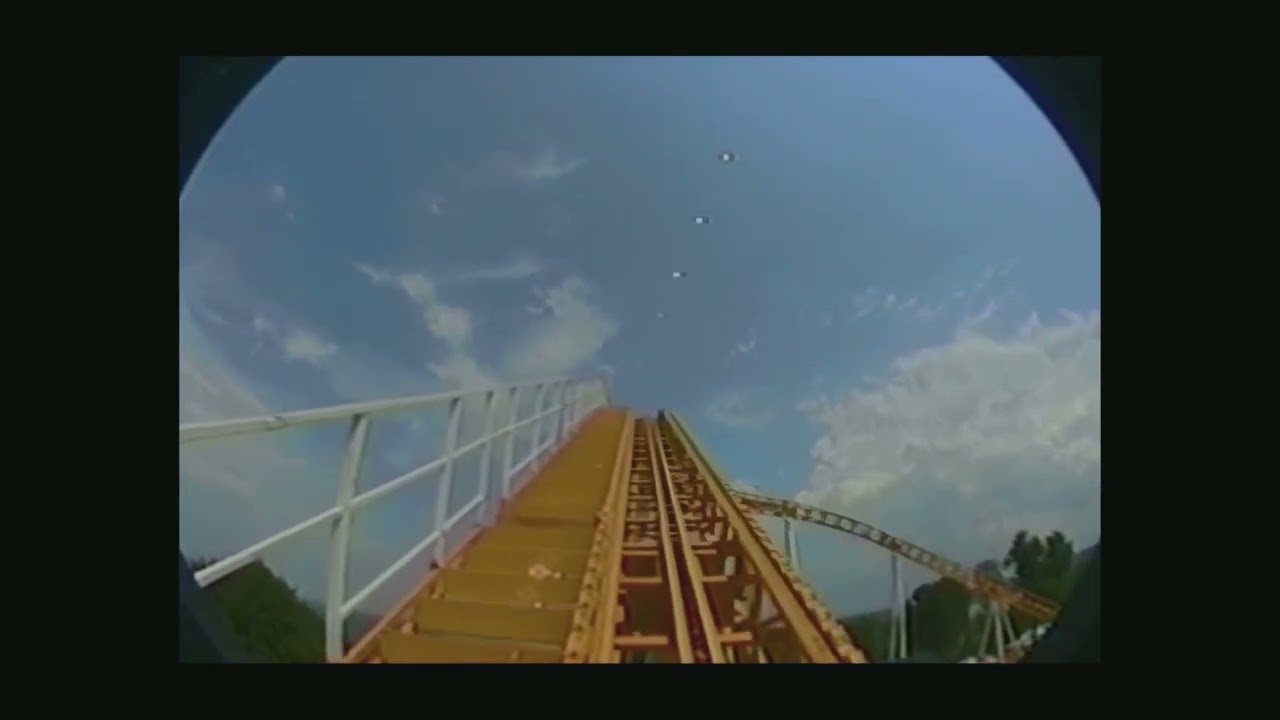 Quantum Loop-Seabreeze Park-Rochester, NY.  July 24, 1994.  Off-Ride and POV.