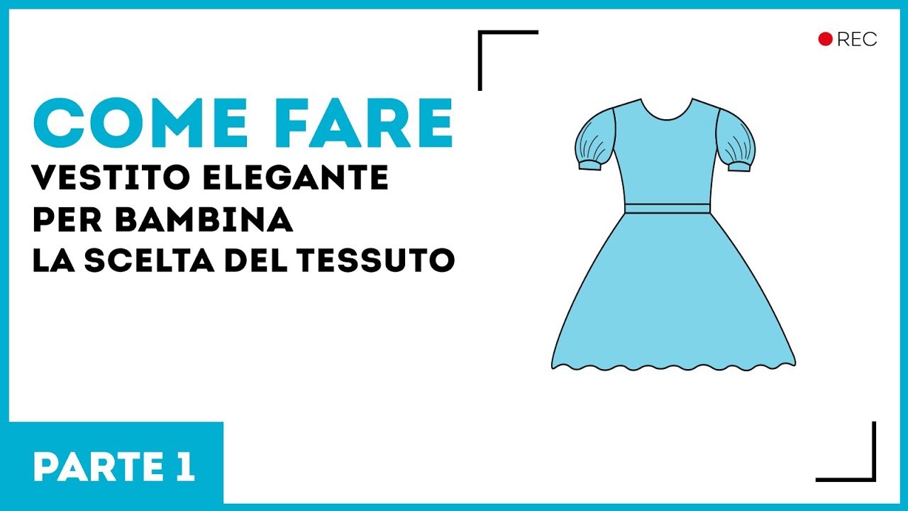 Vestito elegante per bambina. La scelta del tessuto. Parte 1