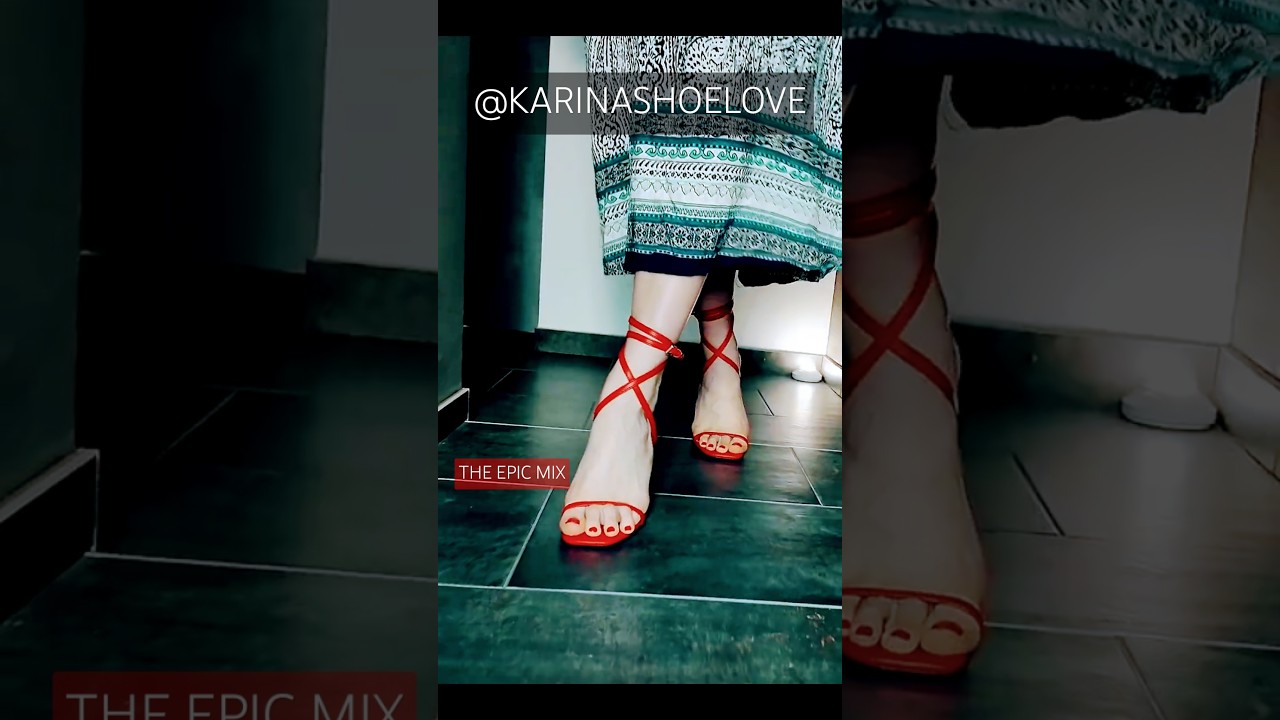 SHORTS SUMMER MIX: Red High Heels Try On 