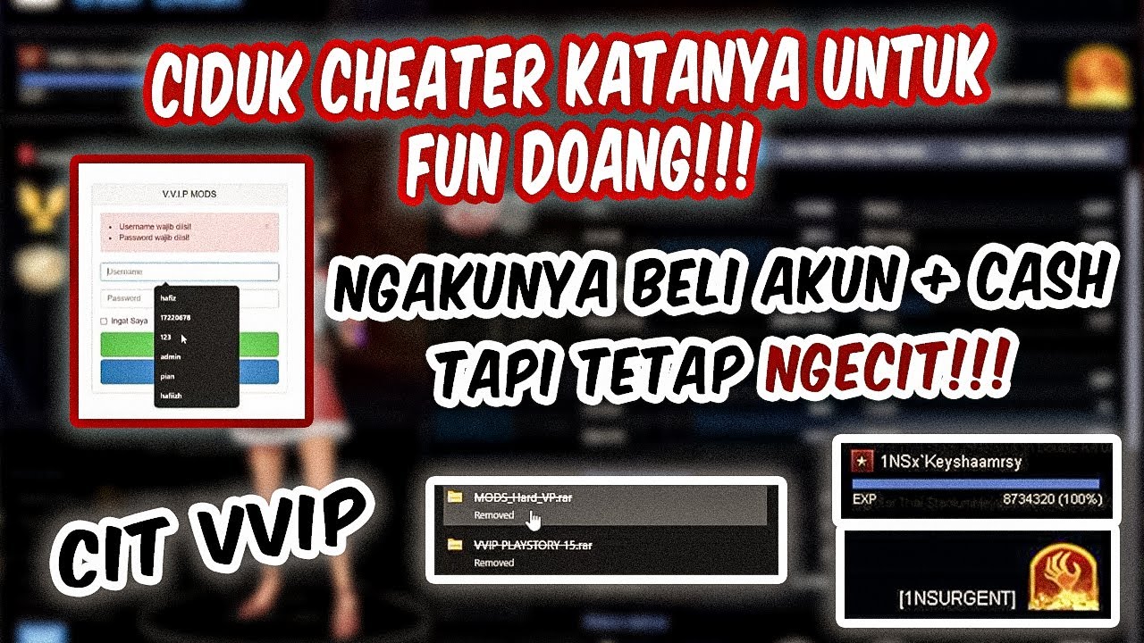 MENCIDUK PENCITER HANDAL + BANYAK ALASAN DARI CLAN (1NSURGENT) NICK ( 1NSx`Keyshaamrsy)