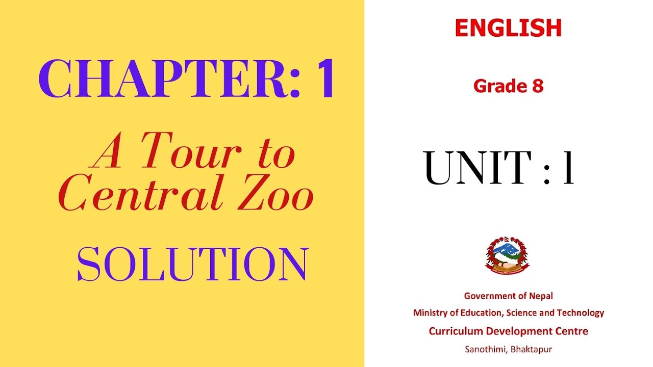 Class 8 English Unit 1 solution