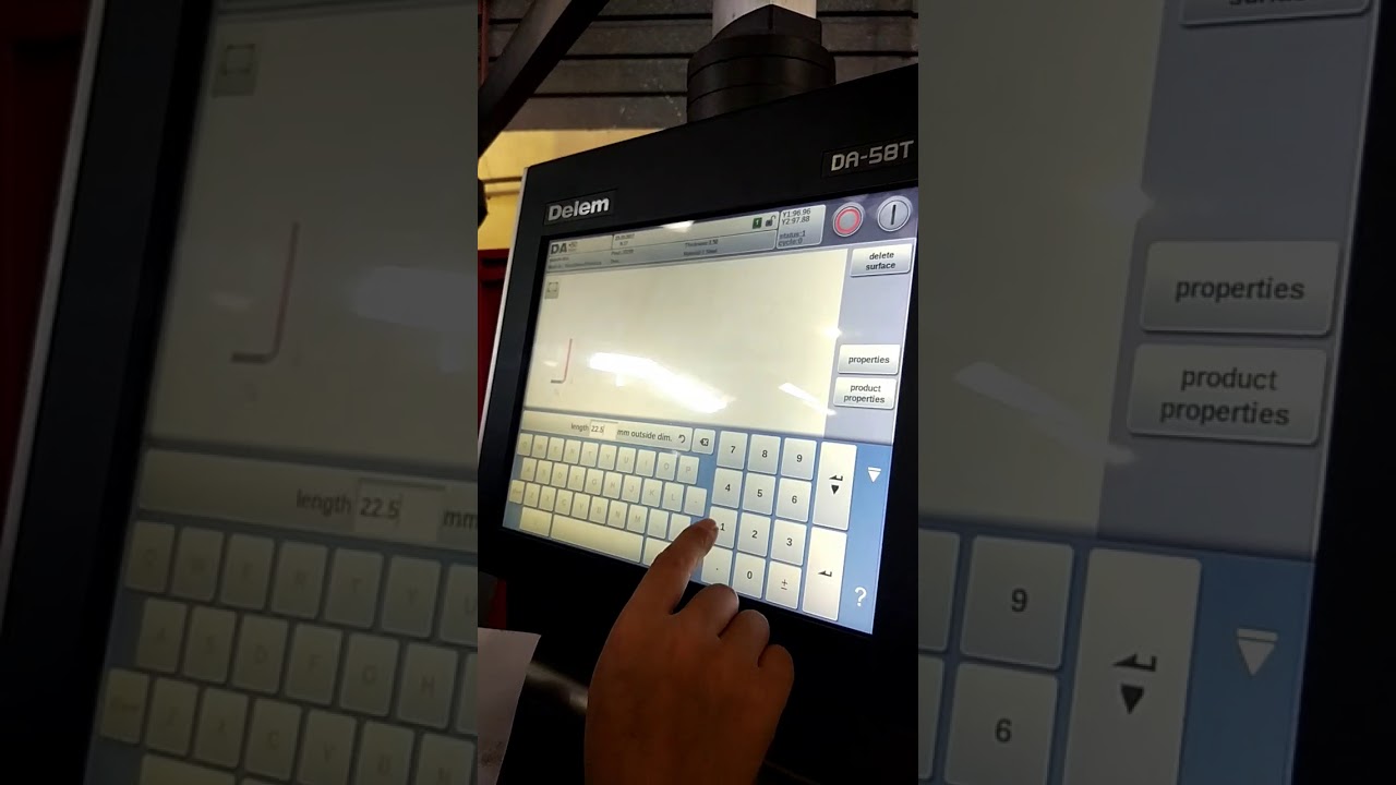 Hướng dẫn lập trình máy chấn Delem