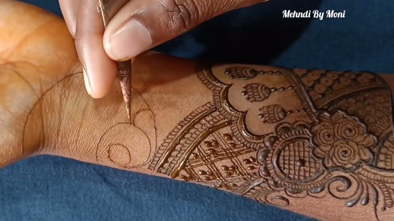 Wedding Special Mehndi design/Creative Stylish Henna Art Eid Special/Mehndi By Moni 