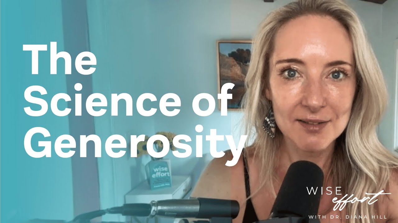 Ep 176 - Giving Good Things Freely: The Science of Generosity