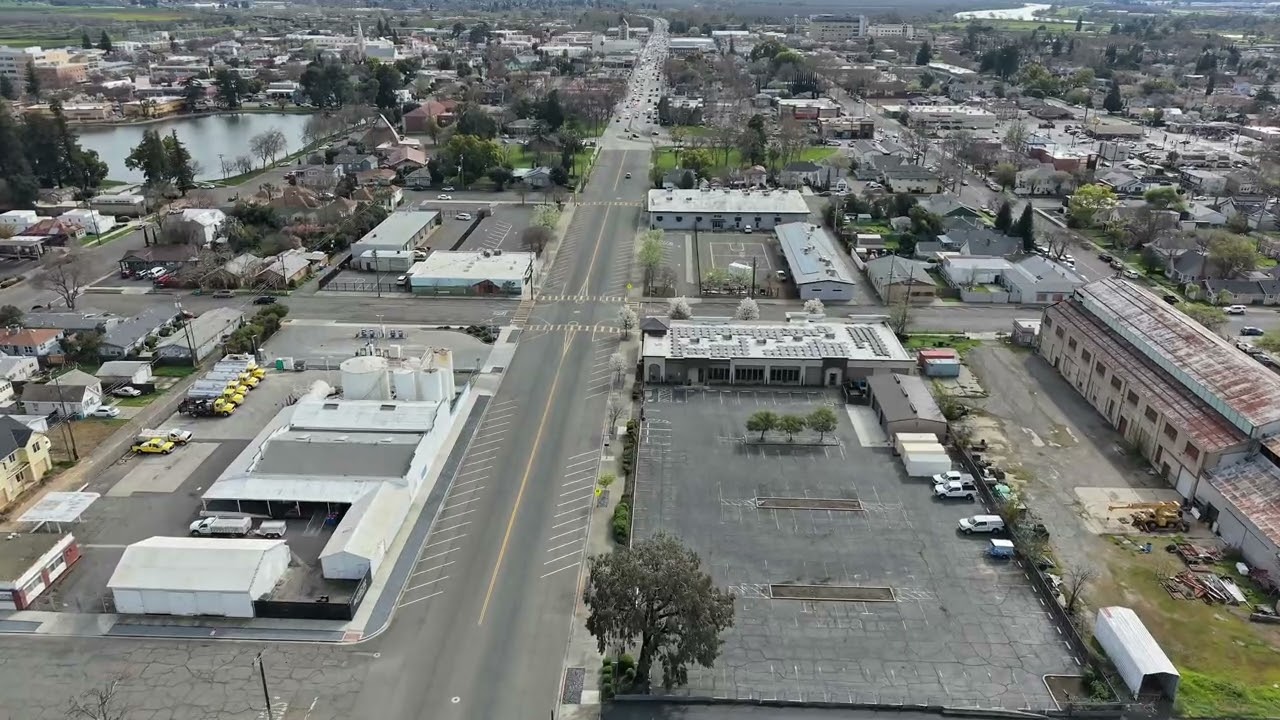 Street of Marysville California with my drone 