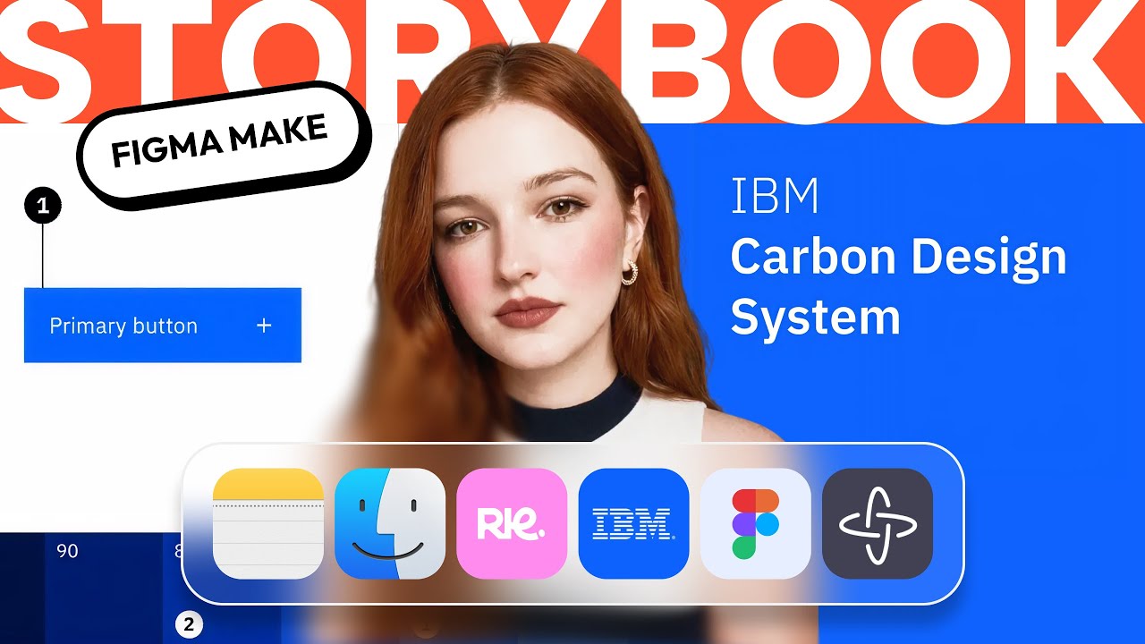 Vem aprender a fazer um STORYBOOK no FIGMA MAKE enquanto eu crio o da IBM!