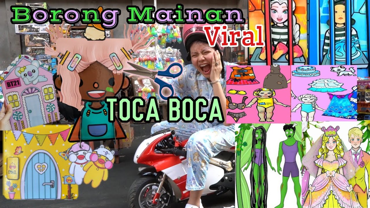BORONG PAPER DOLL TIBA-TIBA GRATIS! 1 Truck squishy book,Drama Manusia Terkutuk
