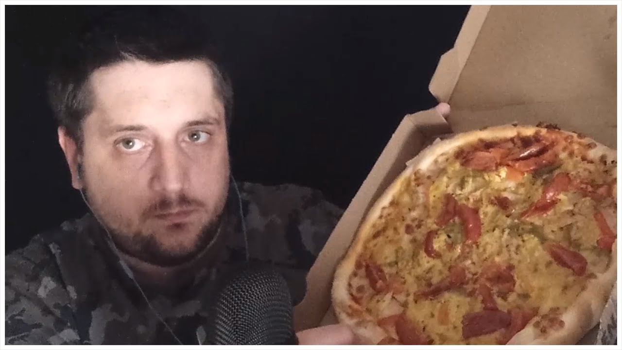 PIZZA DE LA PIZZERIA DÉGUSTATION (ASMR FRANÇAIS)