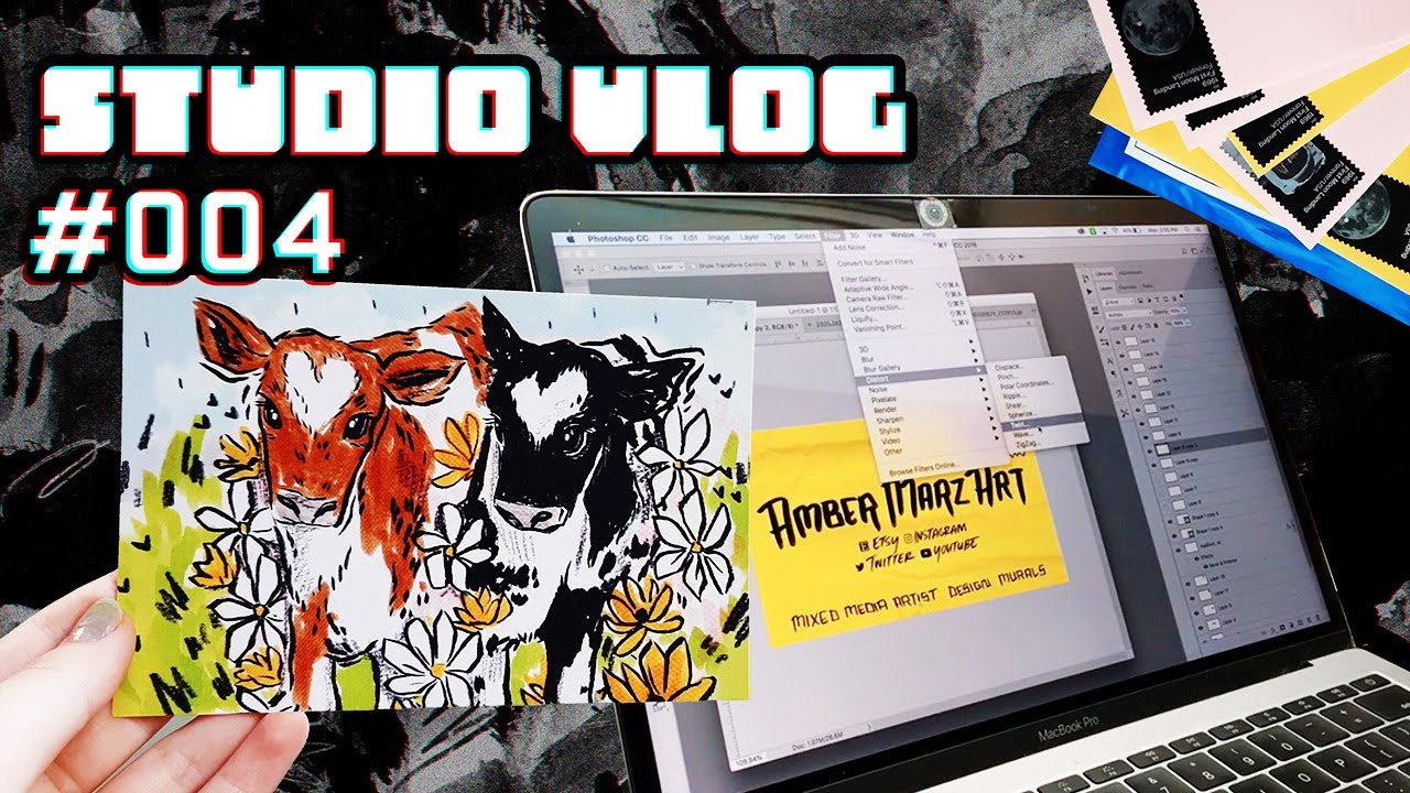 studio vlog 004 | etsy, doggust, instagram break