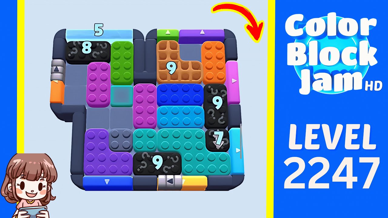 Color Block Jam Level 1340 (2247) Solution Walkthrough