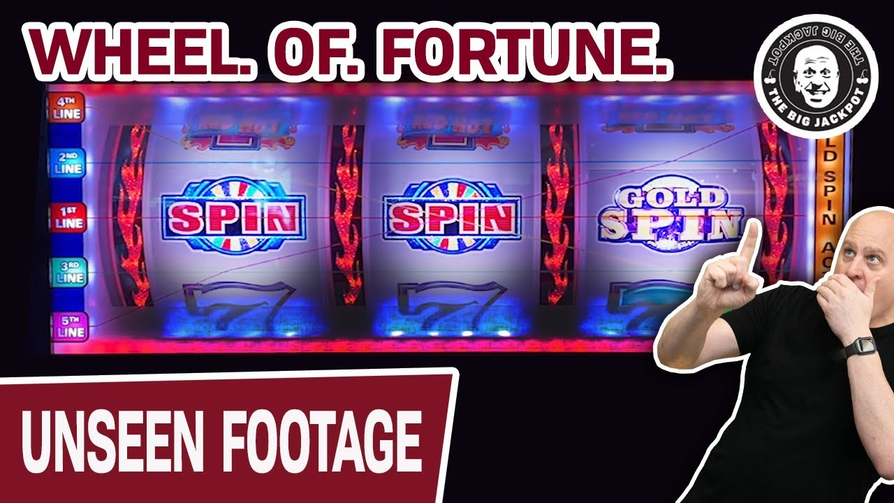 👀 NEVER-BEFORE SEEN! 🎡 Wheel. Of. Fortune. Vegas SLOT ACTION!