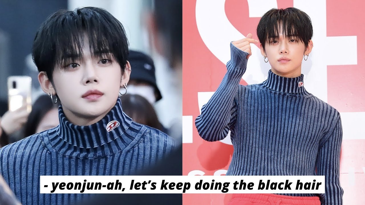 Netizens React to TXT Yeonjun's Press Photos at the Diesel Pop-Up Store Event