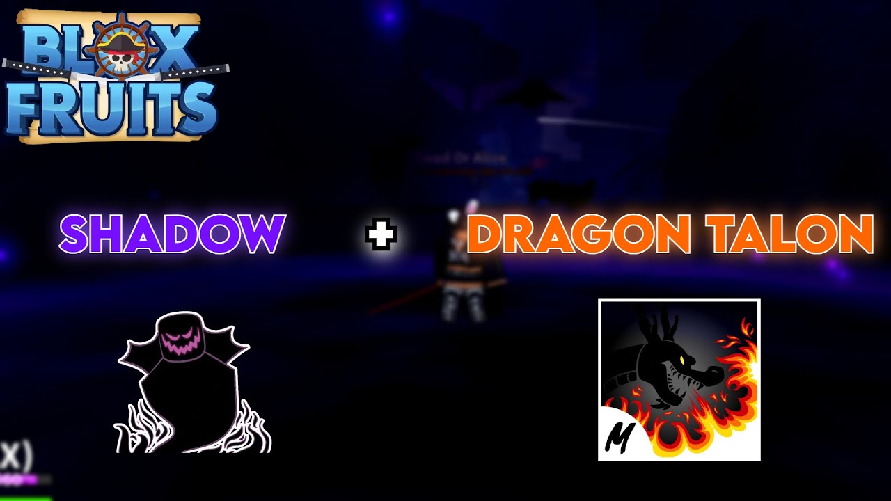 『Best Shadow And Dragon Talon Combo』Bounty Hunting | Blox fruits