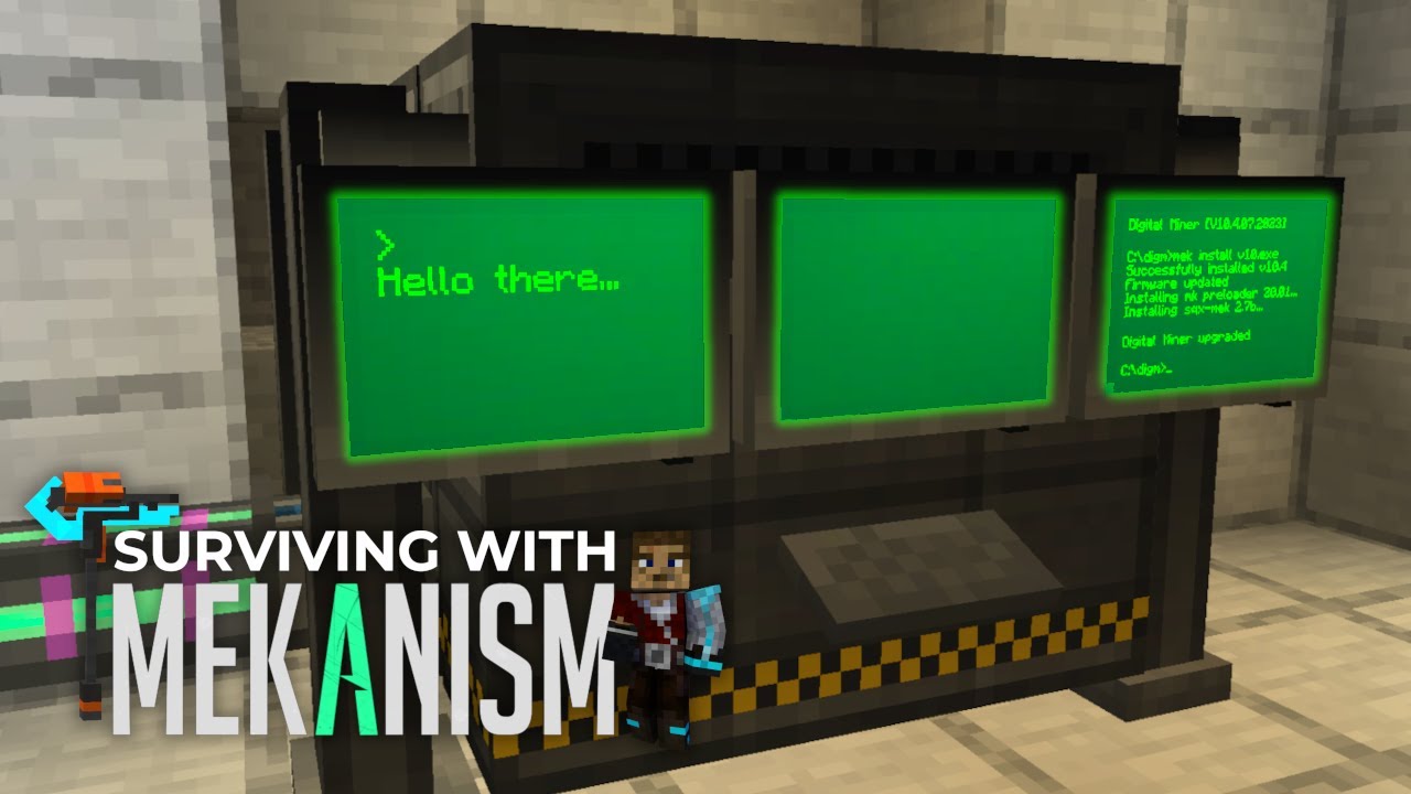 Digital Miner Guide! - Surviving With Mekanism! [Ep 4]