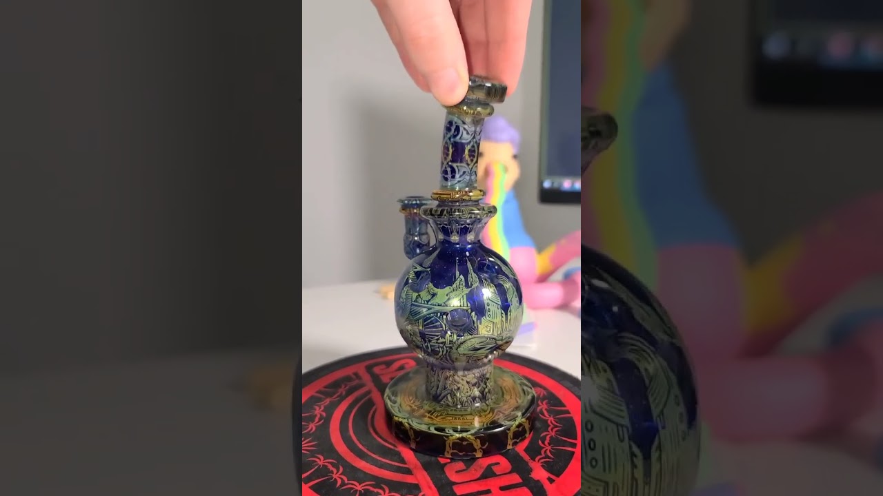 Ready for lift off. #mothership #glassart #shorts