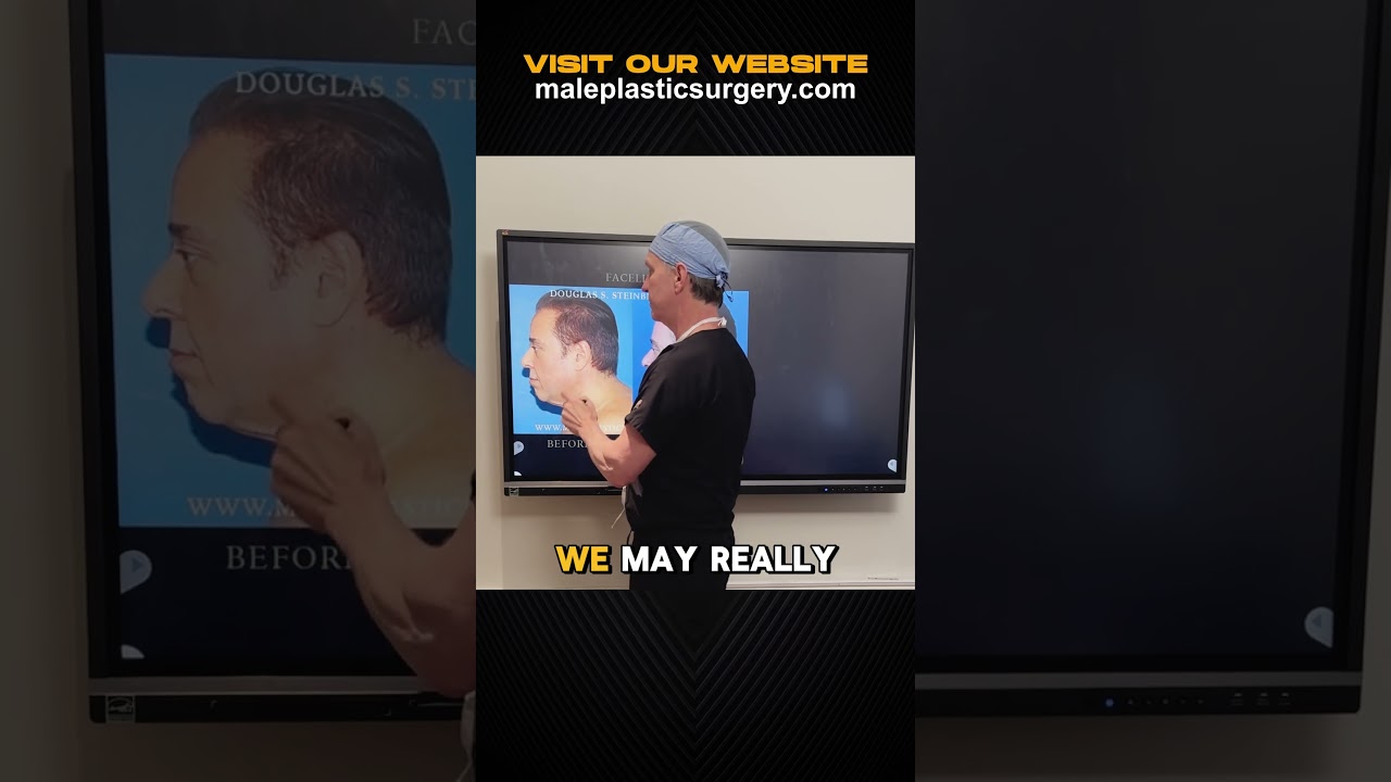 Get Rid of Your Turkey Neck | Male Plastic Surgery