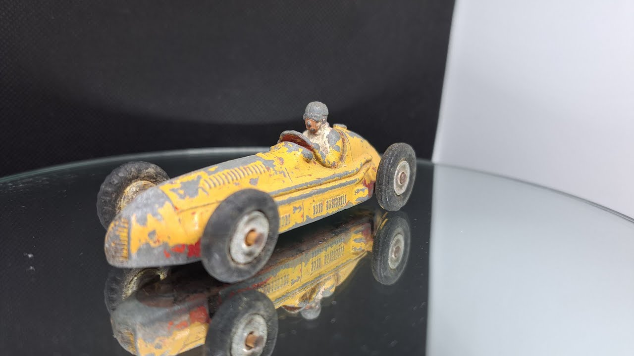 Реставрация Dinky Toys, гоночный автомобиль Maserati № 231. 1954/64 (DMC challenge)