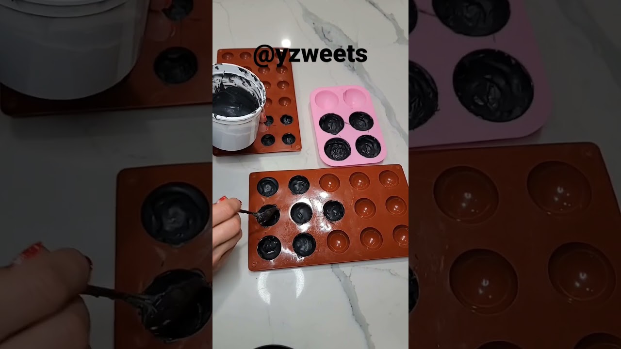 chocolate candy balls #viral #shorts #fyp #cakedecorating #chocolate #cake