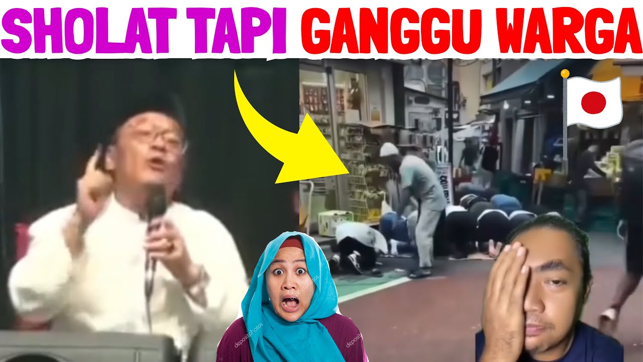 SHOLAT TAPI MERESAHKAN WARGA JEPANG #reactiontiktok