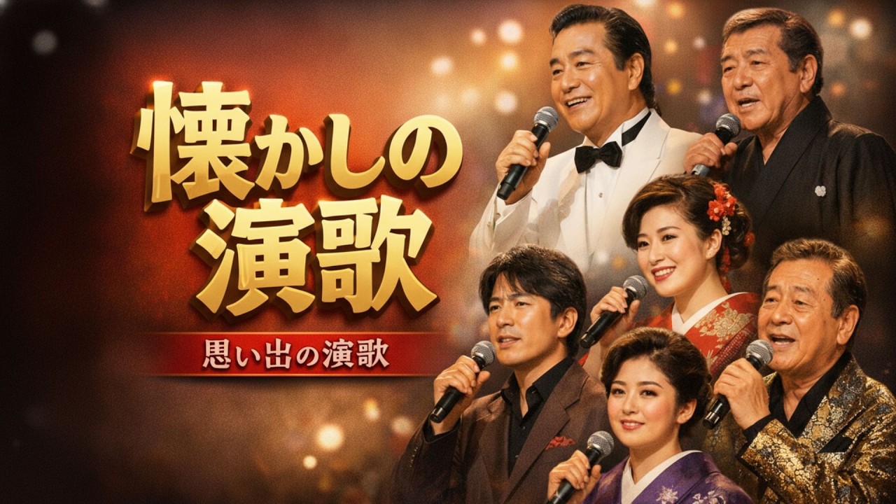 🏮 日本の伝統音楽・演歌｜心の奥に響く名曲メドレー 🎶
