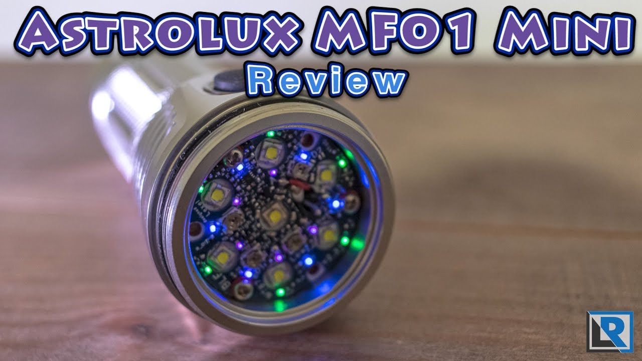 Astrolux MF01 Mini (5500 Lumens, 7x SST20 LED, USB-C Recharging (Kind of))(Discount Available)