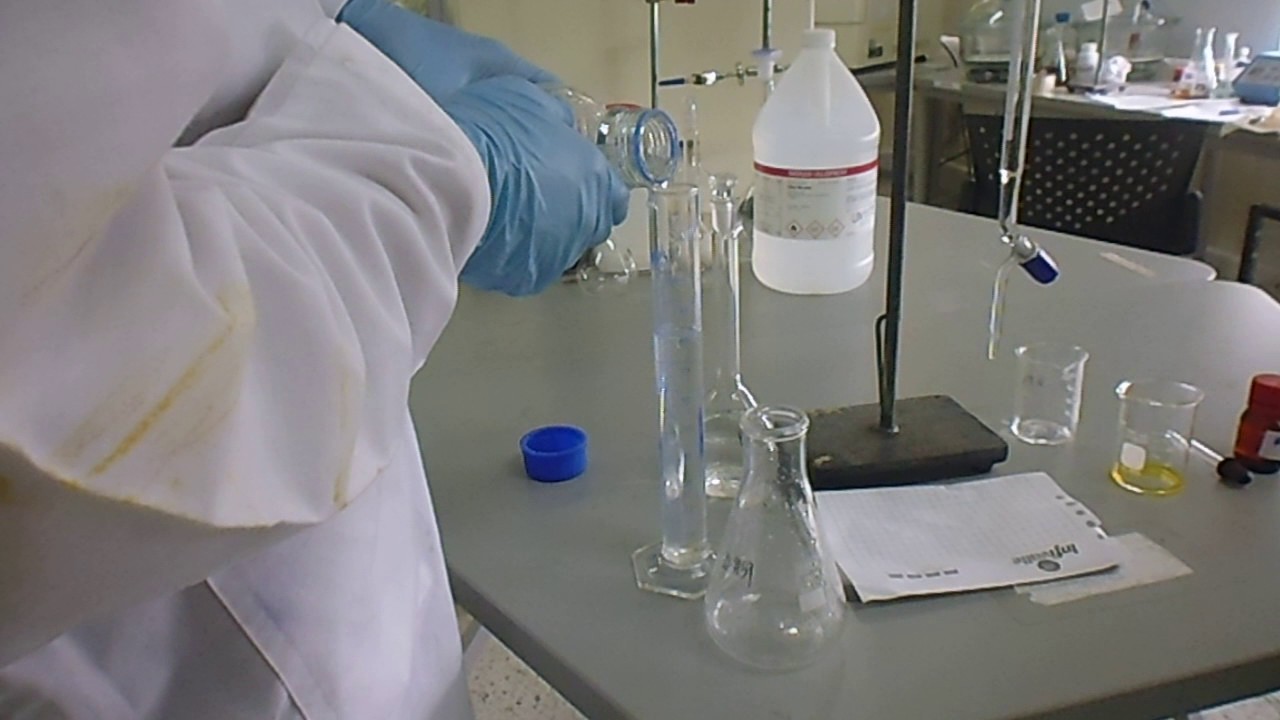 Determinaci&oacute;n de Cloruros en Agua Potable