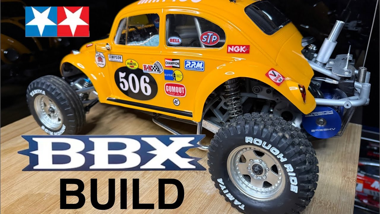 Tamiya BBX BB-01 RC with Baja Beetle body shell full project build.