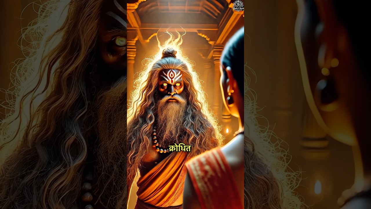 केले के पेड़ का जन्म और ऋषि दुर्वासा के क्रोध की कथा #durvasa #ancientstories #shorts