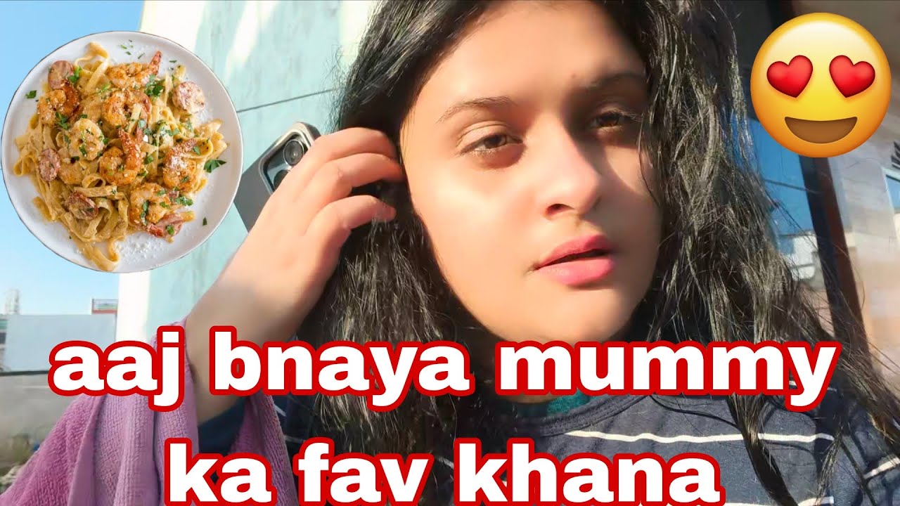 Aaj bnaya mummy ka fav khana ❤️😍& chavi ko pdi mummy sa daat 😱#food #mummy #viral #dailyvlog #vlog 