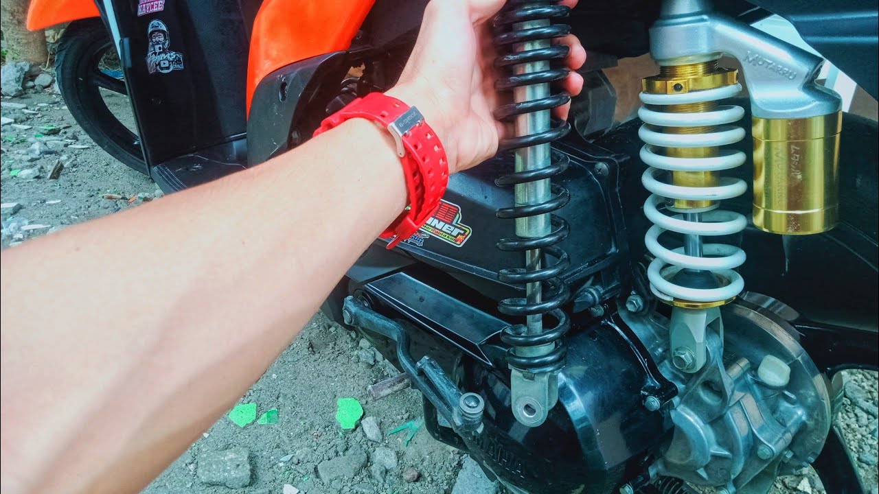 Basic Tutorial / Paano mag palit ng REAR SHOCK / mio /mio i125 /m3