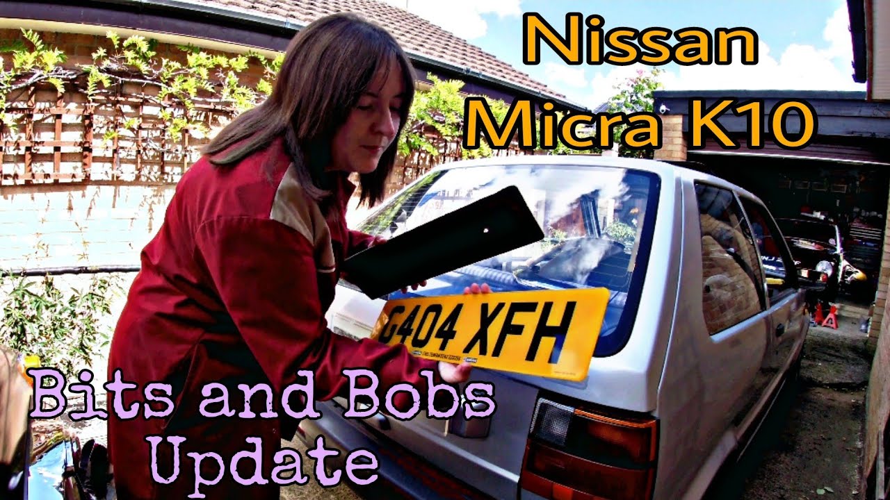 Nissan Micra K10 - Rear Numberplate - Headlight and Grill + Engine wash and Start up