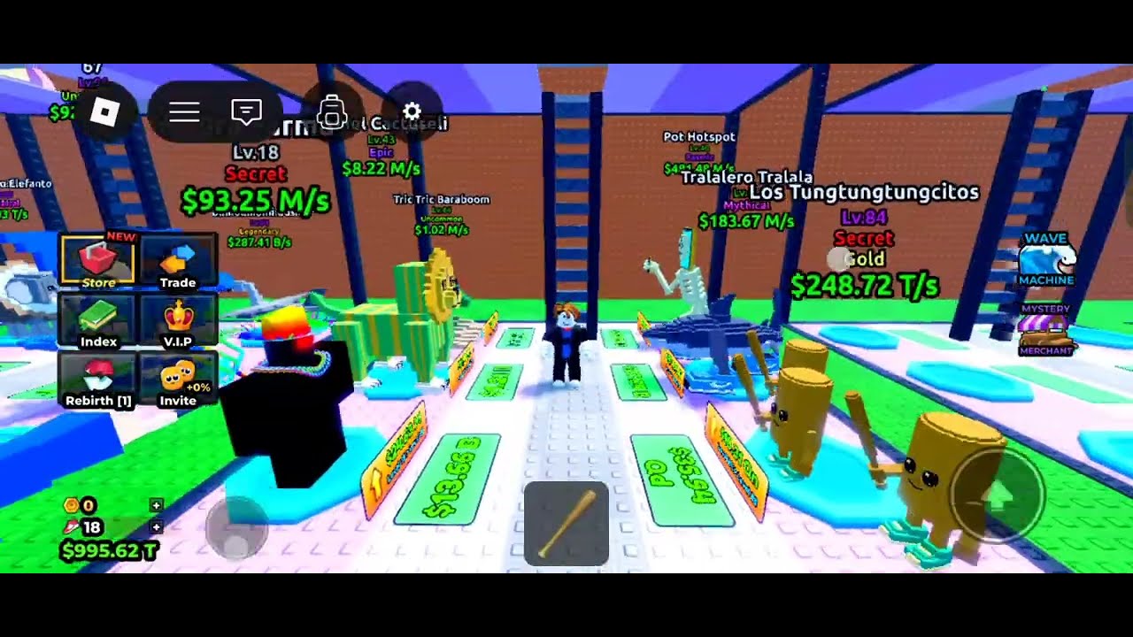 Escape tsunami for brainrot osa2.