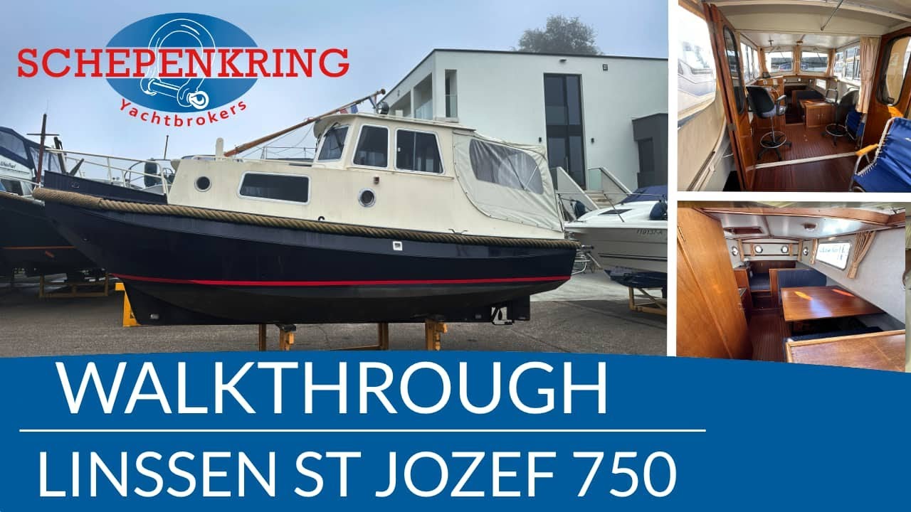 Linssen 750  for sale Walktrough | Schepenkring jachtmakelaars | Krekelberg Nautic