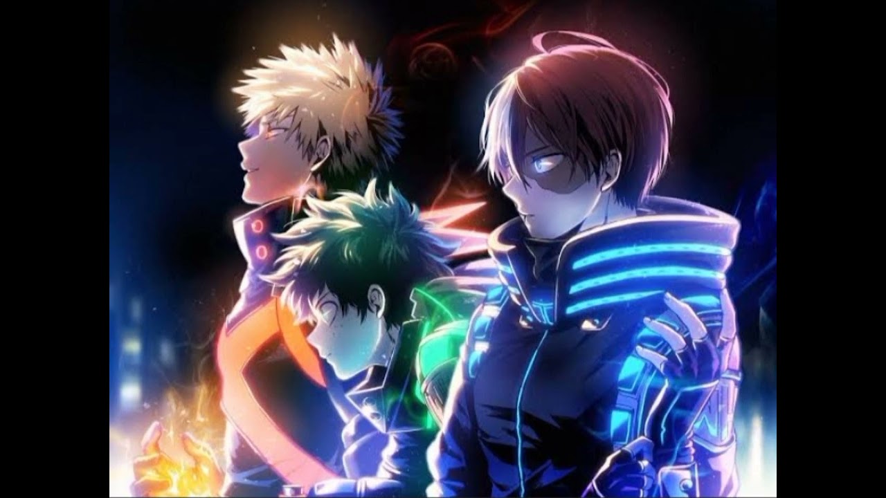 Shoto, Izuku, and Katsuki Comfort (with music)