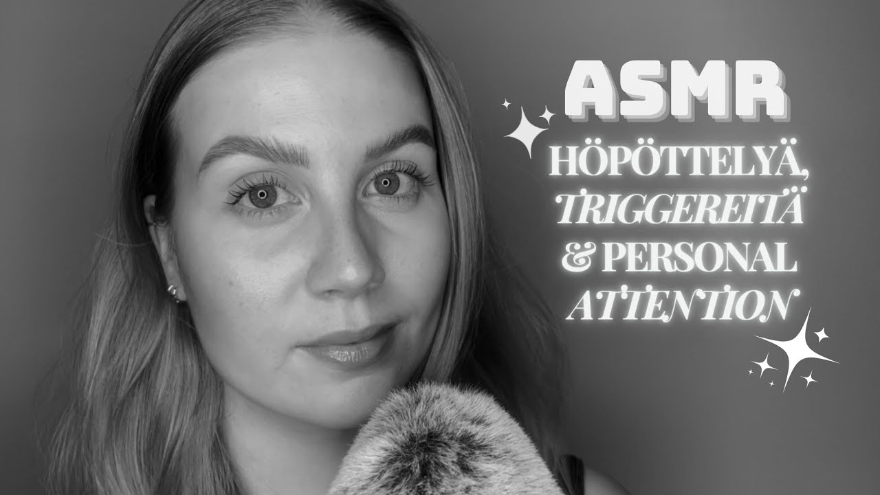 ASMR SUOMI | Rentoa kuiskailua, pörrömikin silittelyä, triggereitä & personal attention