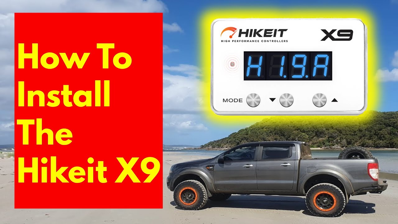 How to install the Hikeit X9 throttle controller DIY