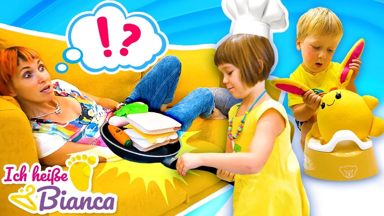 Kochen mit Bianca. Heiße Sandwiches für Mama | Ich heiße Bianca - Neue Folge