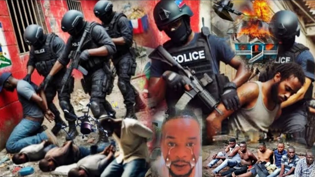 06 Fev - 7 Bandi Taliban Mawozo Tonbe, Mèsenè, Blende Antoure Viladakèy Ak Palè Nasyonal, Paraison 