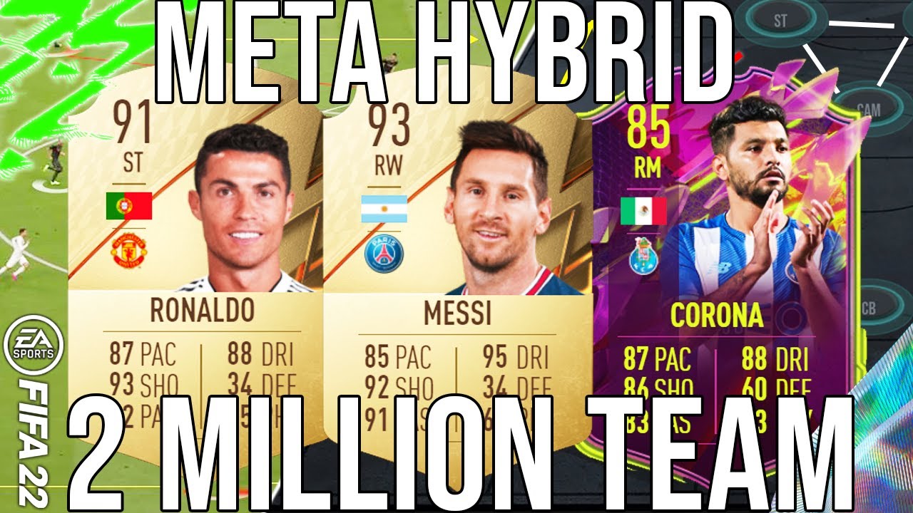 BEST META 2 MILLION COIN TEAM HYBRID SQUAD BUILDER TO GET MORE WINS - FIFA 22