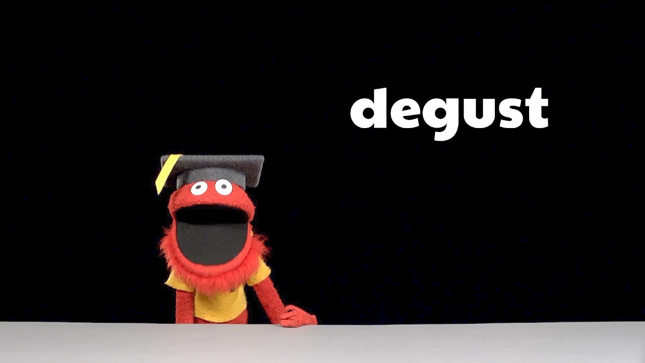 Mario's Word of the Week - Degust!