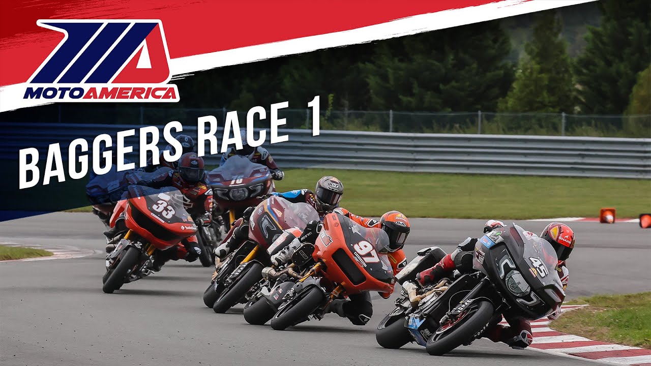 Mission King Of The Baggers Race 1 в Нью-Джерси 2025 – ПОЛНЫЙ ВИДЕОГОНКА | MotoAmerica