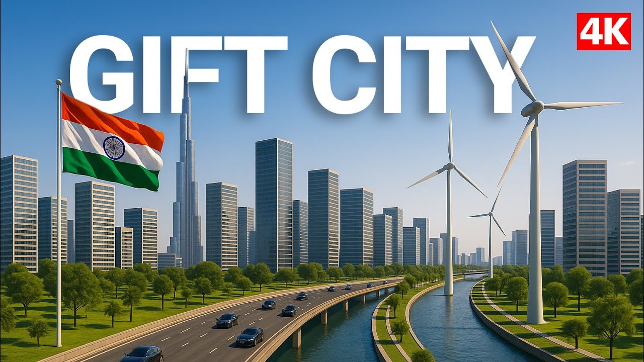 Gift city | 4k drone shoot | Gujrat India |
