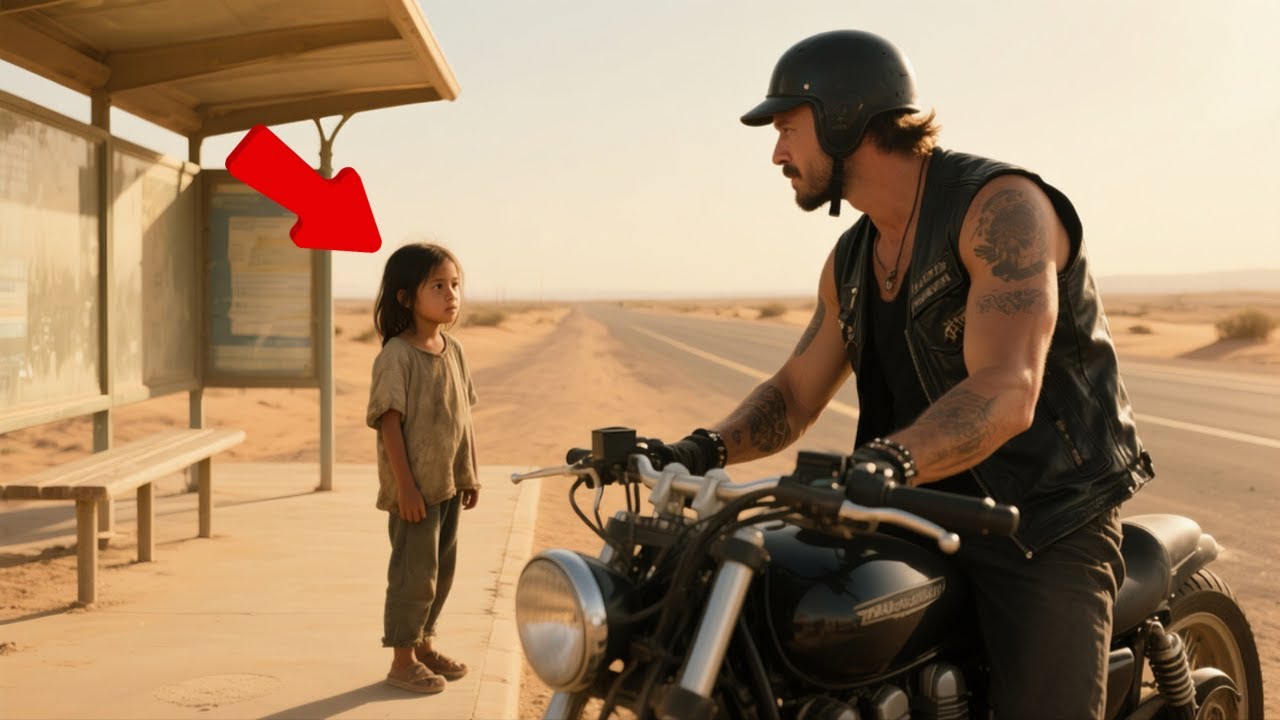 A Little Girl Waved at a Biker Every Morning — One Day He Stopped and Gave Her a Locket That Changed